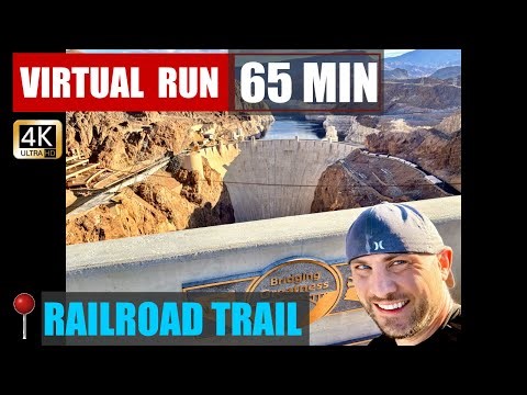 Virtual Run 4K Historic Railroad Trail Treadmill Workout