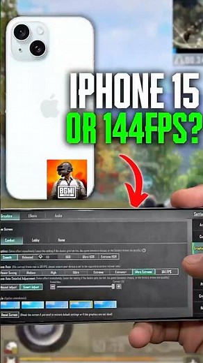 BGMI 144FPS vs iPhone 15 60FPS | iPhone 15 Gaming 2025 Review | Best BBD Gaming Deal?