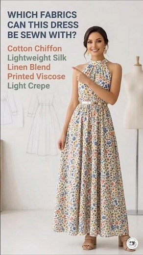 How to Sew a Stunning Summer Dress ✨ #shorts #PatternDrafting #patternmaking