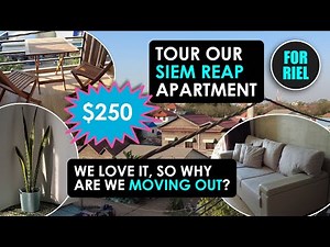 Amazing budget $250 apartment, Siem Reap, Cambodia! Plus cheap $160 studio! Location maps! #forriel