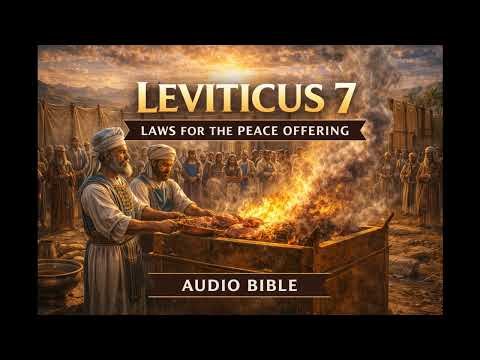 📖 Leviticus 7 (Audio Bible) | Laws of the Offerings | Holiness and Gratitude