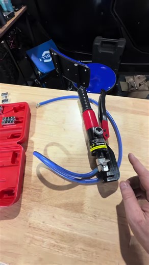 Vevor Hydraulic Crimping Tool #vevor #vevortools #wirecrimping #automotive #heavyequipment