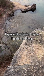 Blue Spring on the NF River is an easy hike and something for the whole family. It’s a great way to get out on a winter day. You can even see the fish like it!#floatingtheozarks #ozarks #missouri | Floating the Ozarks
