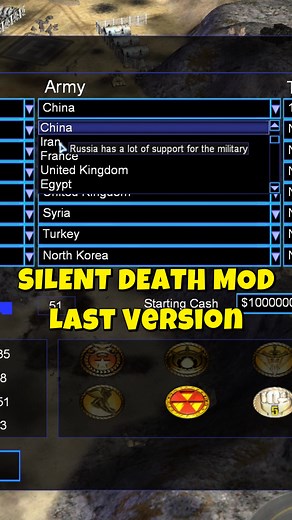 41K views · 202 reactions |  Silent Death Mod Has 25+ Armies  The Most Powerful Mod in Generals Zero Hour | Rts X Unlimited - Generals Zero Hour | Facebook