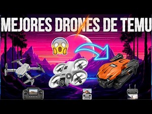 😱 Top 3 Mejores Drones de Temu 2026 🚁 Calidad y Tecnología al Mejor Precio 🏆