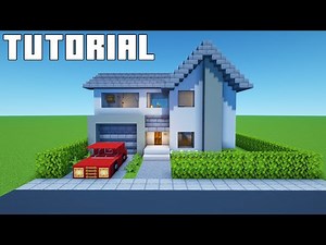 Minecraft Tutorial: How To Make A Modern Suburban House 2 "2022 Tutorial"