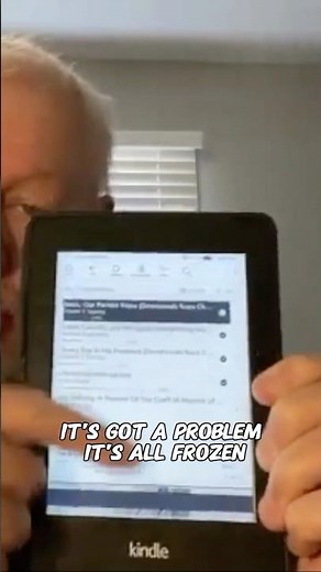 HOW TO FIX A FROZEN KINDLE #kindle #repairs