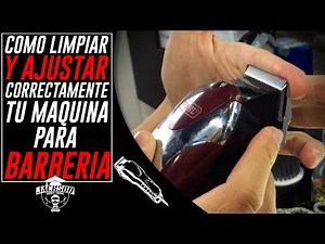 BARBER TUTORIAL / How to Properly Clean and Adjust Your Clipper (Well Explained)