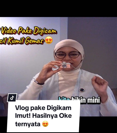 Vlog pake Digikam Imut! Hasilnya Oke ternyata 😍 #digicam #digicamindonesia #digicamphotography #stylebercuan #sipalingaffiliate