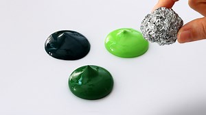 Hello :) I hope you enjoy watching my video ! * Canvas size : 27*27cm . . . #autumnpainting #acrylicpainting #treepainting | Chloe Art