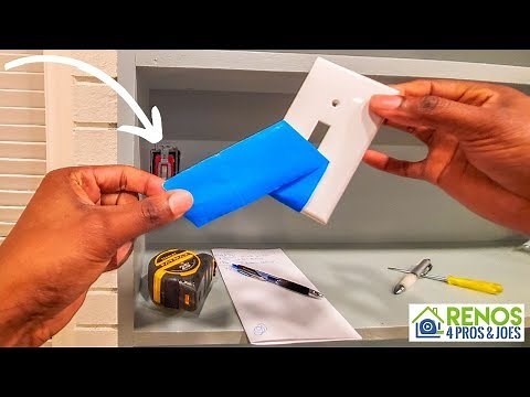 HOW TO CUT A PLASTIC SWITCH PLATE COVER | Full Tutorial