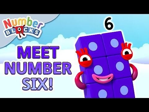 ‪@Numberblocks‬- Meet Number Six | Meet the Numberblocks | Learn to Count