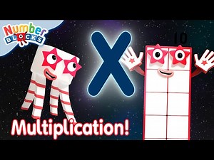 Ten Times Tables! - Multiplication Challenge #10 ✖️ | Learn to Count for Kids | @Numberblocks - Videos For Kids