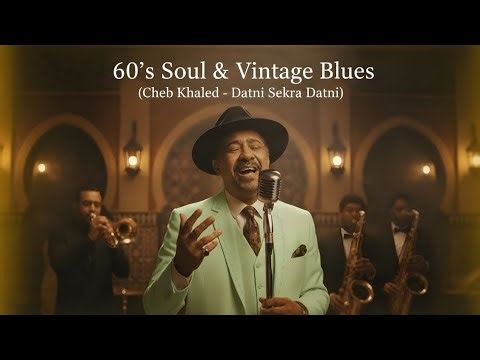 CHEB KHALED - DATNI SAKRA DATNI 60' Soul &Vintage blues