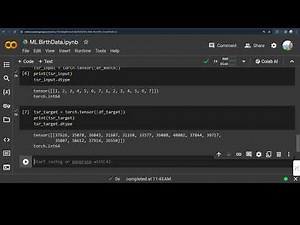 BirthData ML 05 Reformat Data