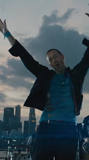 MAN iN THE MOON 🌜 the official music video, directed by Ben Mor lands tomorrow! The video for the Full Moon track was filmed in Singapore last year around the dates of the band’s record breaking shows 🇸🇬 | Coldplay Xtra