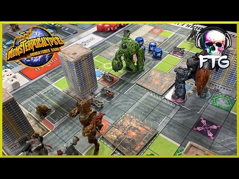 Monsterpocalypse Miniatures Game Battle Report #3