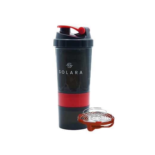 Solara Protein Gym Shaker (Red, Black) Price - Buy Online at ₹356 in India