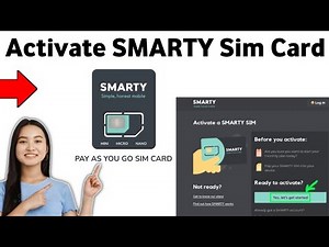 How to Activate SMARTY Sim Card 2025