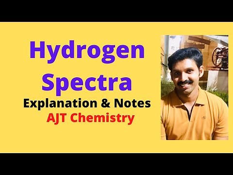 Hydrogen spectra Explanation & Notes