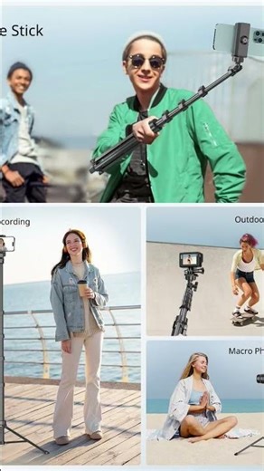 "Best Budget Tripod for Content Creators 2025 🔥 | SENSYNE 62" Selfie Stick & Tripod Review#AmazonFin
