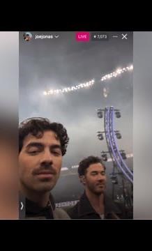 Joe Jonas live stream via instagram (11.17.24)