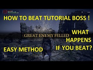 Tutorial BOSS - How to BEAT EASILY - What Happens? Cheese Method Fell Omen - Elden Ring Nightreign