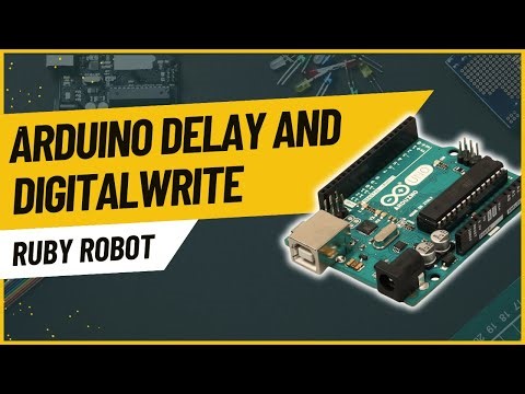 Arduino Tutorials: Arduino DigitalWrite and Delay Commands