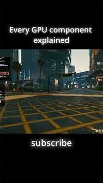 every gpu component explained