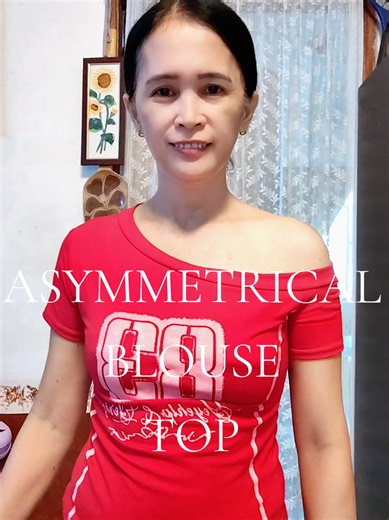 Show your style with this blouse #blouse #asymmetrical #fitted #tops #blouseforwomen