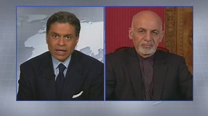 On GPS: Ghani on U.S. troops in Afghanistan