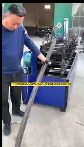 Rectangular steel pipe straightening machine, waste pipe renovation processing | liuerin