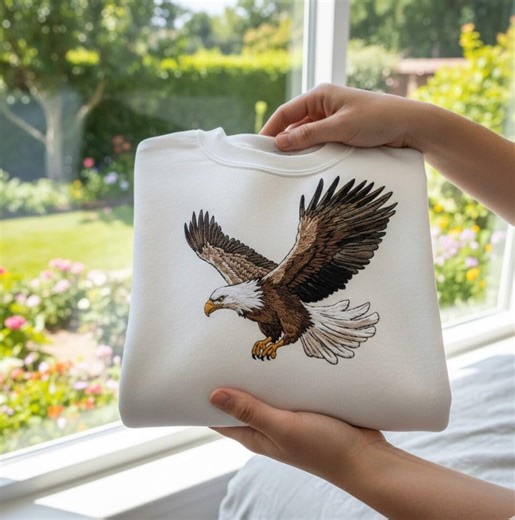 Vintage Bald Eagle Embroidery Design, American Heritage Digital File, Retro Eagle Spirit Pattern, Pes Dst Emb Jef Instant Download - Etsy