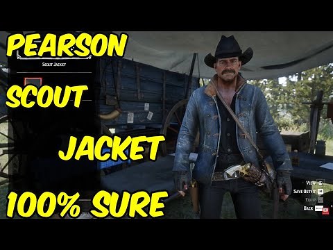 Pearson Scout Jacket 100% sure Red Dead Redemption 2