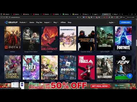 Best Game Booster 2025 - ExitLag vs GearUp vs NoPing vs Lagster COMPARISON