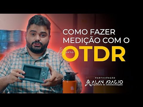 Teste real com Mini OTDR. Fibra ativa. Tempo real. Splitter. Eng Alan Araújo