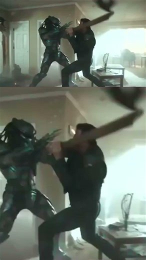 who wins #terminator #predator #arnoldschwarzenegger #multiverse #aliens #fighting #ufc