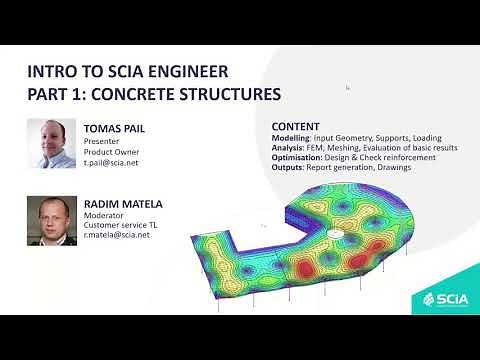 [EN] An Introduction to SCIA Engineer, part 1: Concrete structures