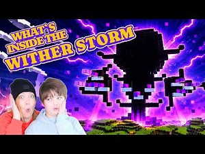 BUILDING THE ULTIMATE WITHER STORM! 👾🏗️ | Secret Inside Tour & Tutorial | Ima and Jessy