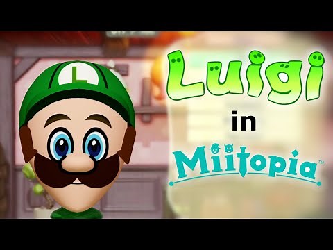 Miitopia Switch Mii Maker - Super Luigi in Miitopia