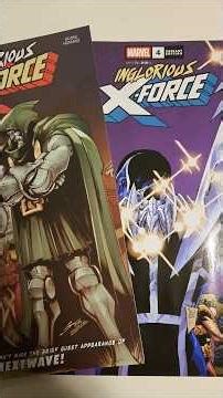 Inglorious X-Force 3 & 4 Review #marvel #comics #xforce #cable #ingloriousxforce #boomboom