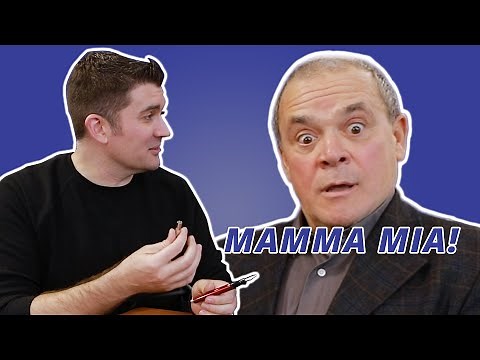 Pineider Full Metal Jacket Fountain Pens with Dante Del Vecchio