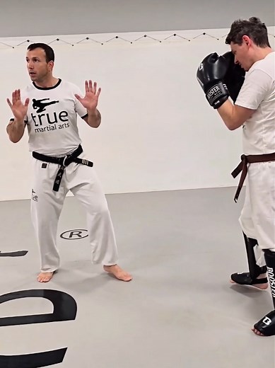 🚀 Die Basics müssen sitzen. ✅️ Vom Weltmeister. #Kickboxen #Selbstverteidigung