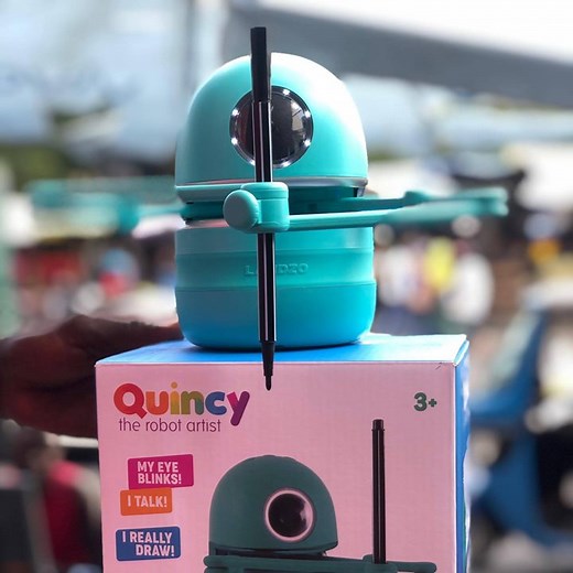 2.8K views · 146 reactions | Quincy the Robot Artist, a mechanical...