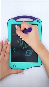 Easy UFO Doodle 👽 Simple Space Drawing for Kids #ufo #alien #spaceship #doodle