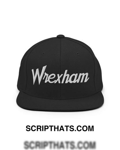 Ready to elevate your game day look? 🎉⚽️ Introducing the Wrexham Vintage Sports Script Bill Brim Snapback Hat – your ultimate ticket to sporty style! Made for comfort and crafted for cool, this hat brings a retro vibe that'll have heads turning wherever you go. Its classic design pairs effortlessly with any outfit, making it perfect for stadium outings, casual hangouts, or just lounging in the sun. 🌞✨ Why settle for one when you can snag two? 😉 #WrexhamFC #SnapbackStyle #VintageVibes #SportsF