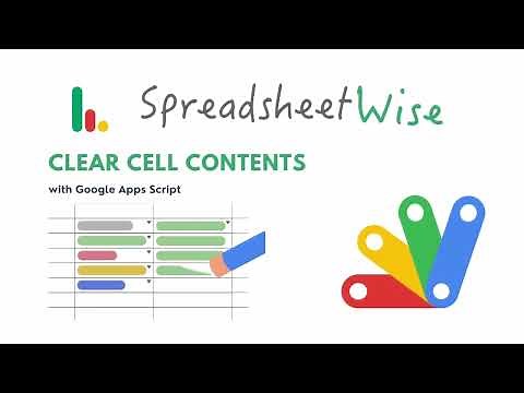 Clear Cell Contents with Google Apps Script