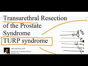 Transurethral Resection of the Prostate Syndrome ( TURP syndrome)
