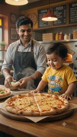 ये पिज़्ज़ा वाला जोक सुनकर हँसी नहीं रुकेगी! 🍕😂Funny AI Baby Comedy Shorts | Pizza Shop Joke #shorts