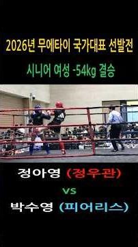 Highlight: Jung A-young (Jungwoo Gym) vs. Park Soo-young (Fearless) / Muay Thai A-Class Senior Wo...
